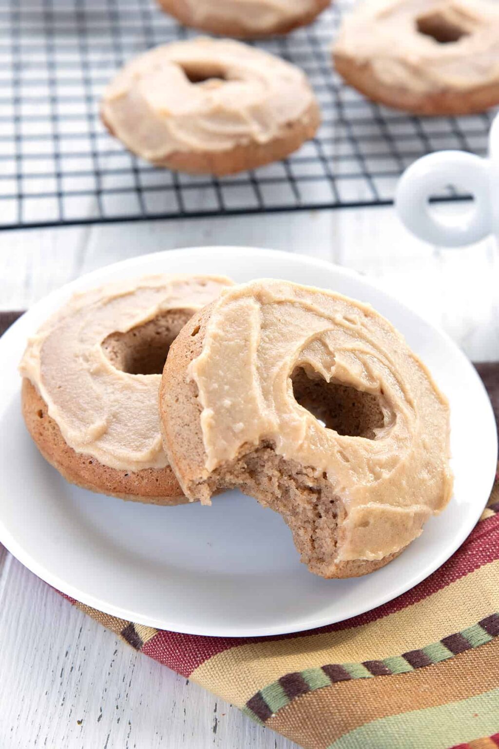 Keto Donuts with Brown Butter Glaze