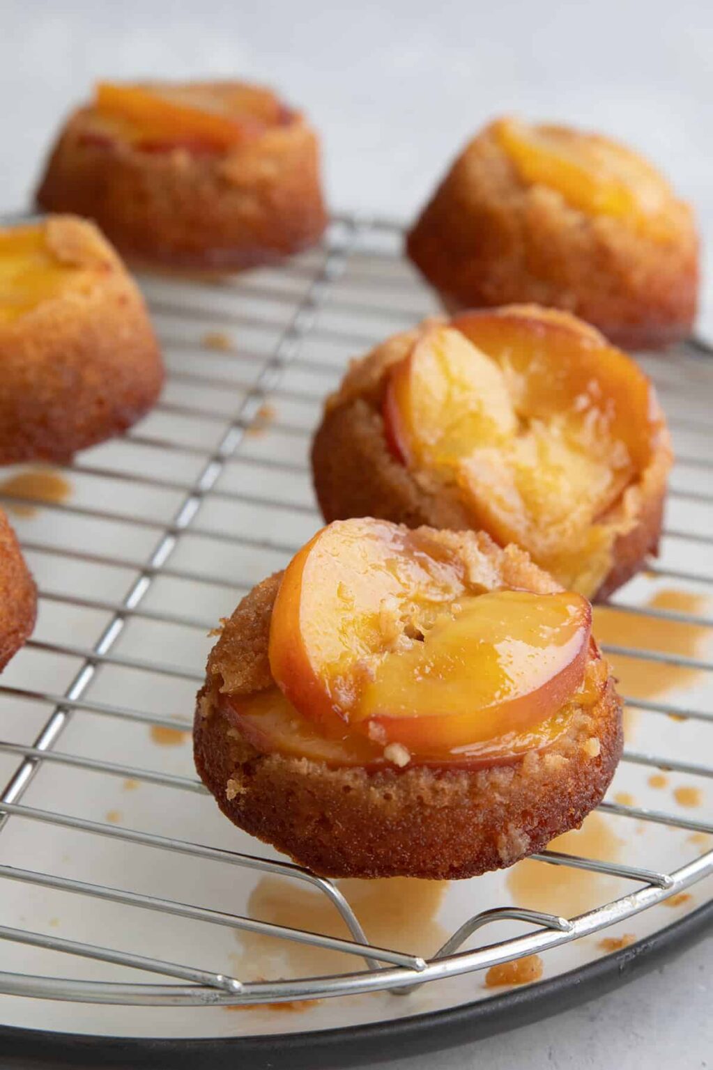 Keto Peach Upside Down Cake