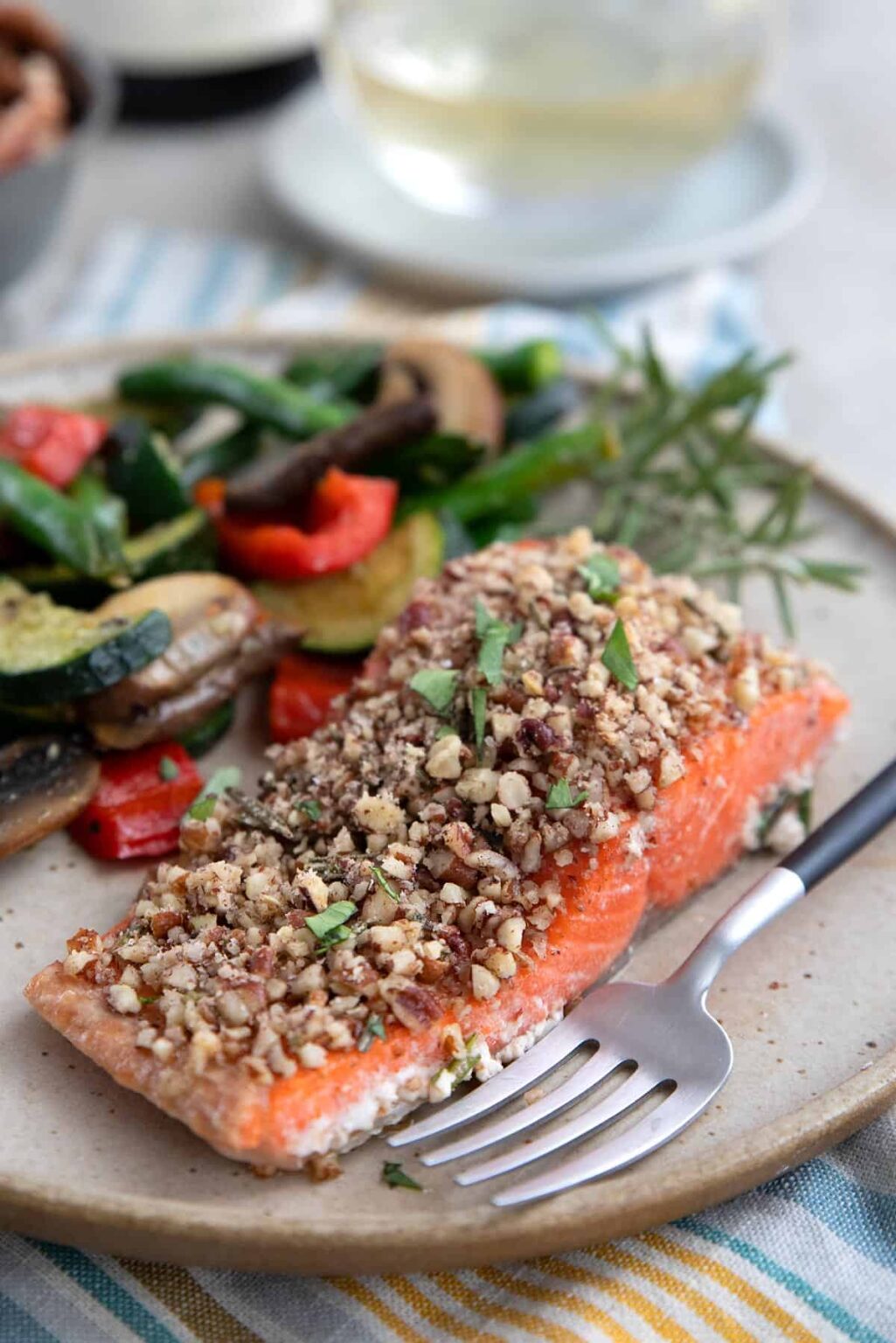 Pecan Crusted Salmon