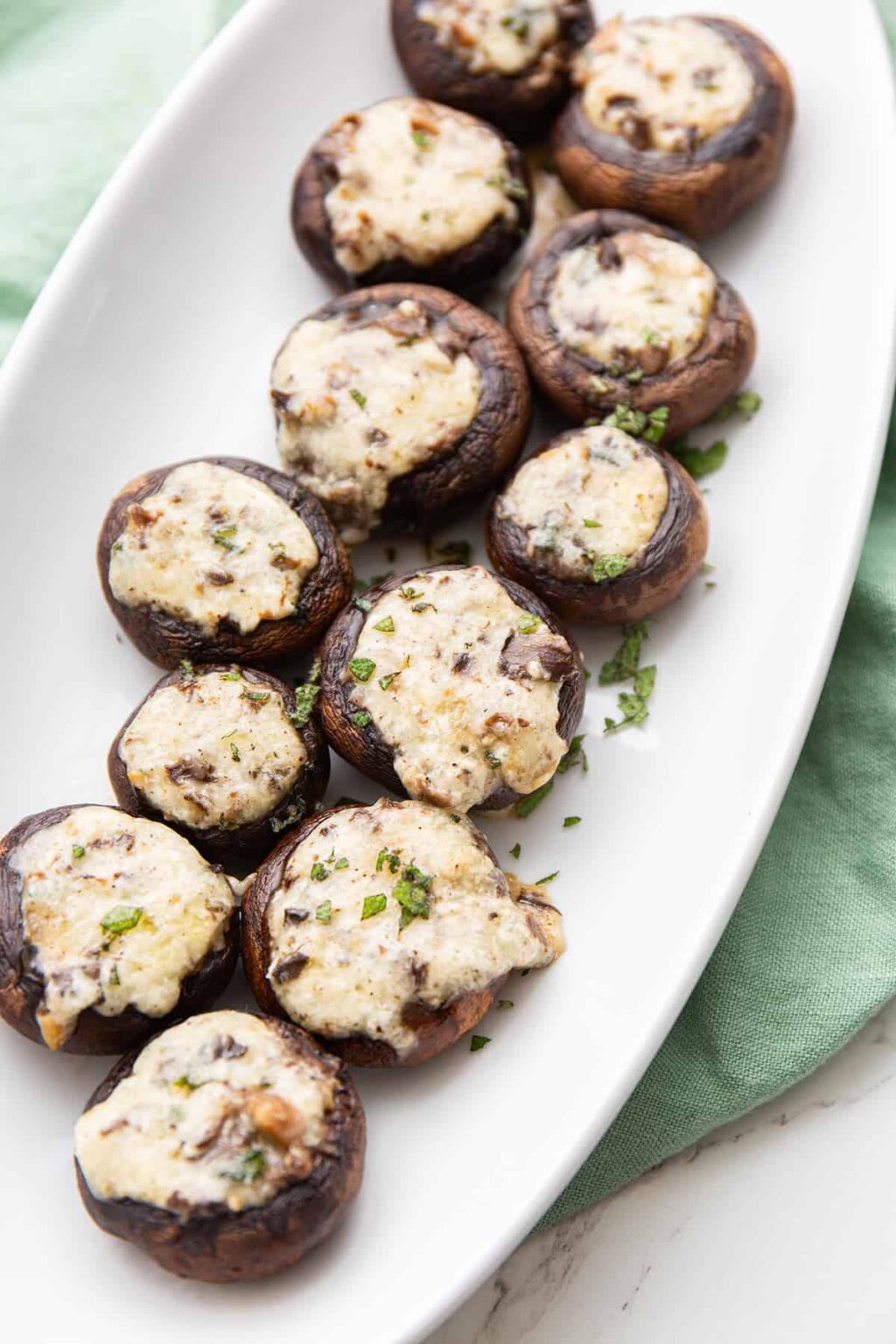 Keto Stuffed Mushrooms