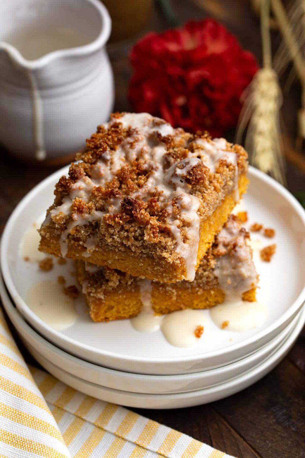 Keto Pumpkin Crumb Cake