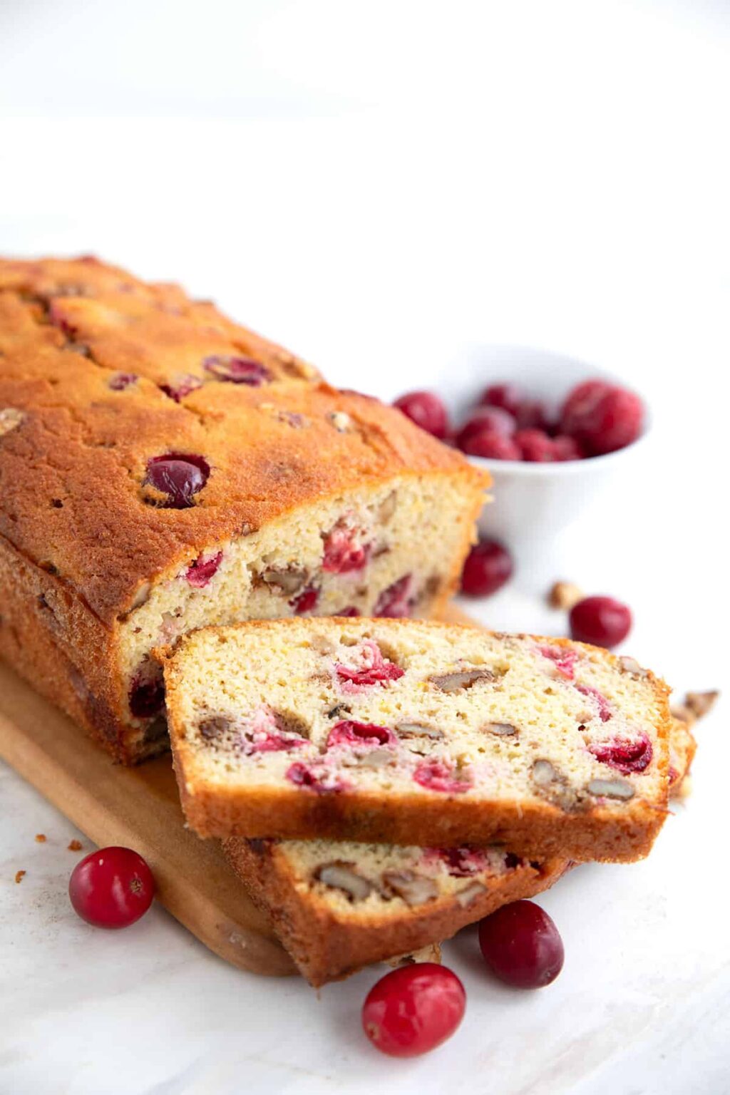 Keto Cranberry Orange Bread