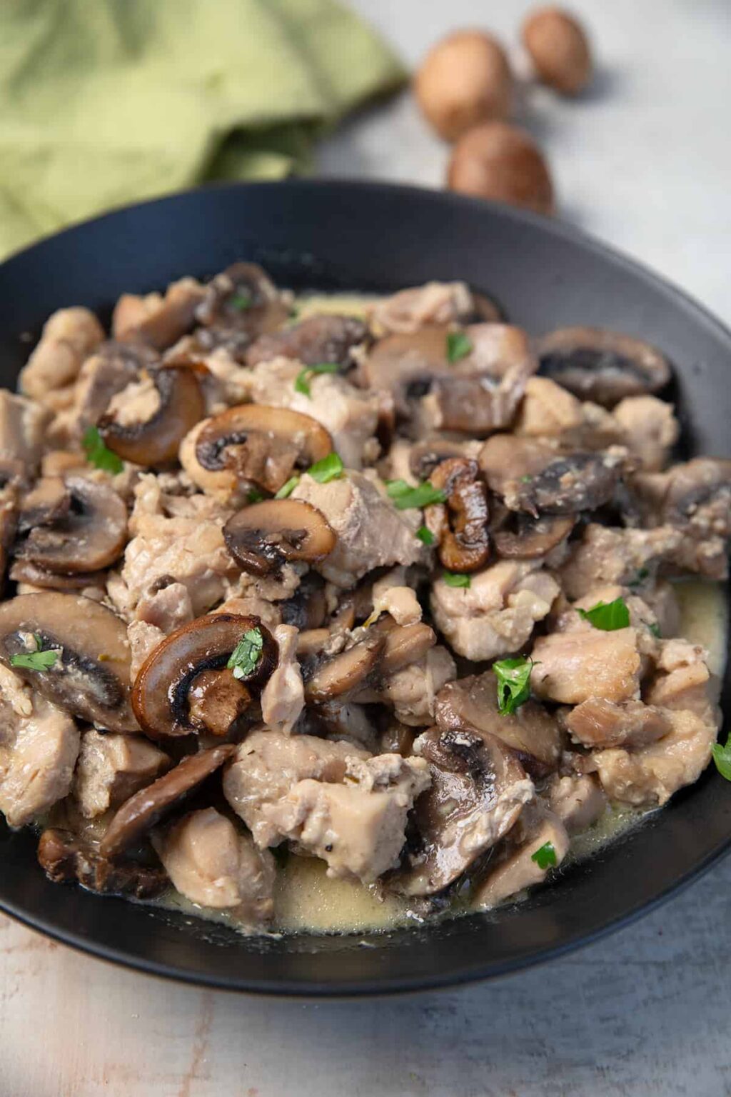 Instant Pot Chicken and Mushrooms