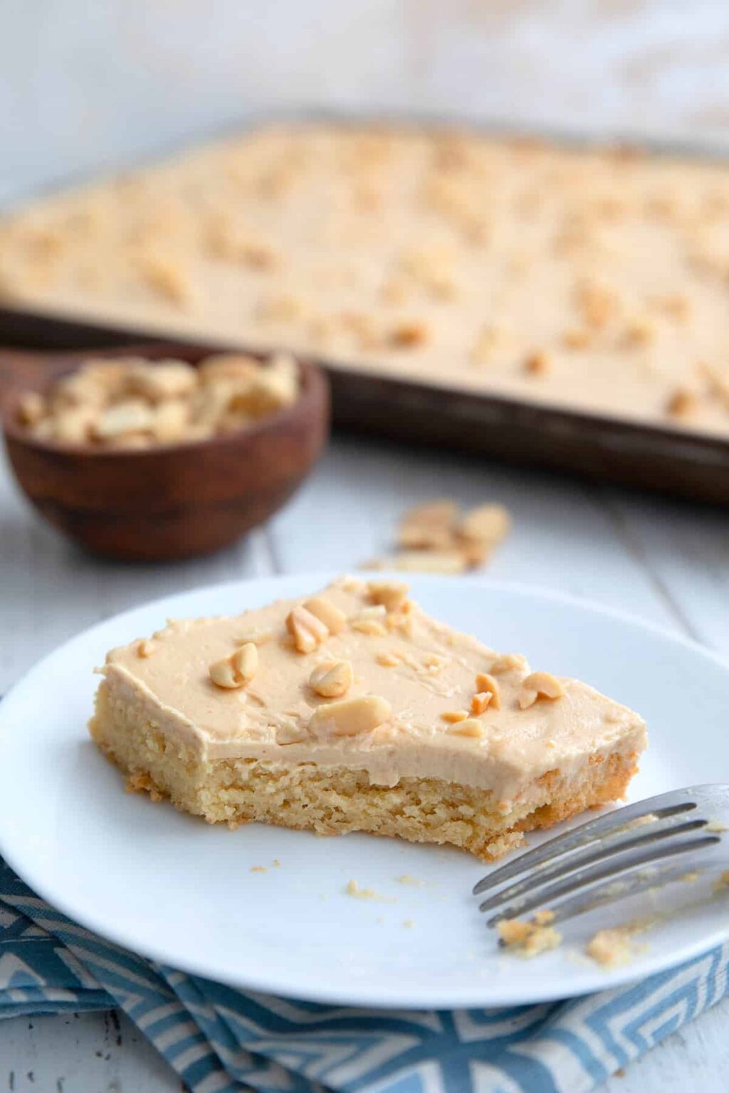 Keto Peanut Butter Sheet Cake