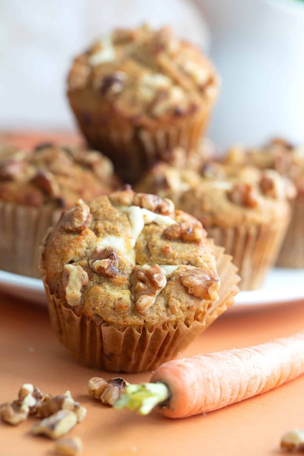 Keto Carrot Cake Muffins