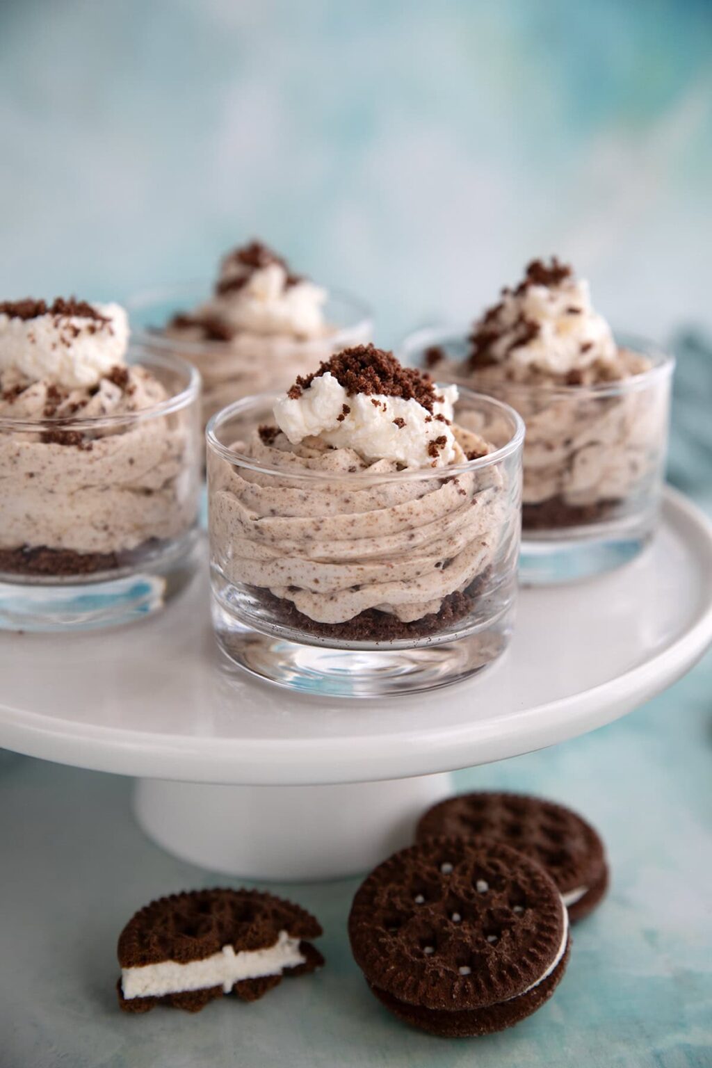 Keto Cookies and Cream Mousse