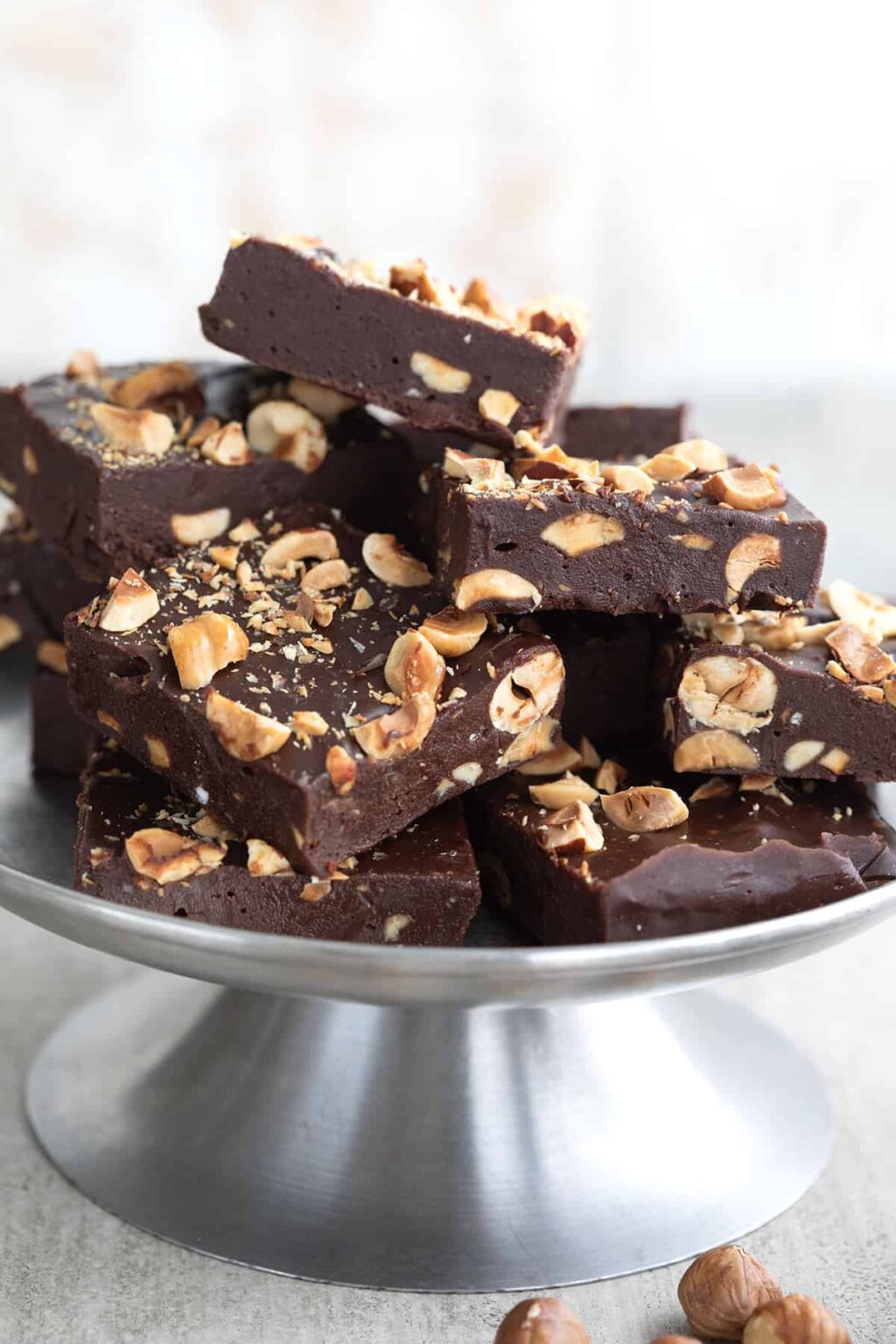 Keto Chocolate Hazelnut Fudge