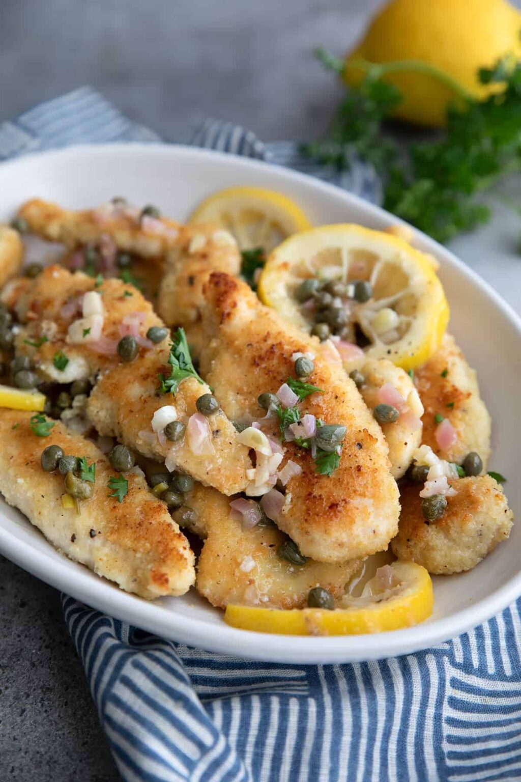 Keto Chicken Piccata