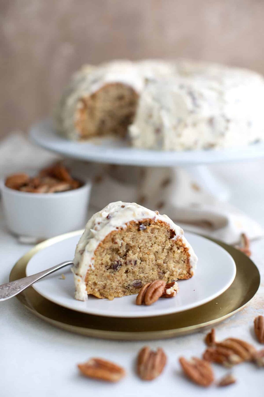 Keto Butter Pecan Pound Cake