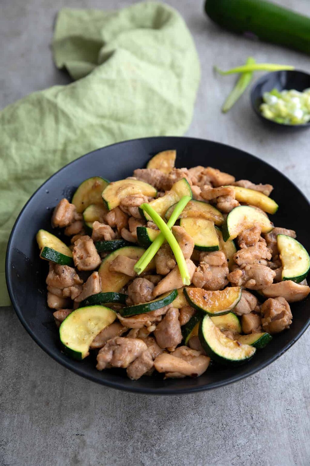 Chicken Zucchini Stir Fry