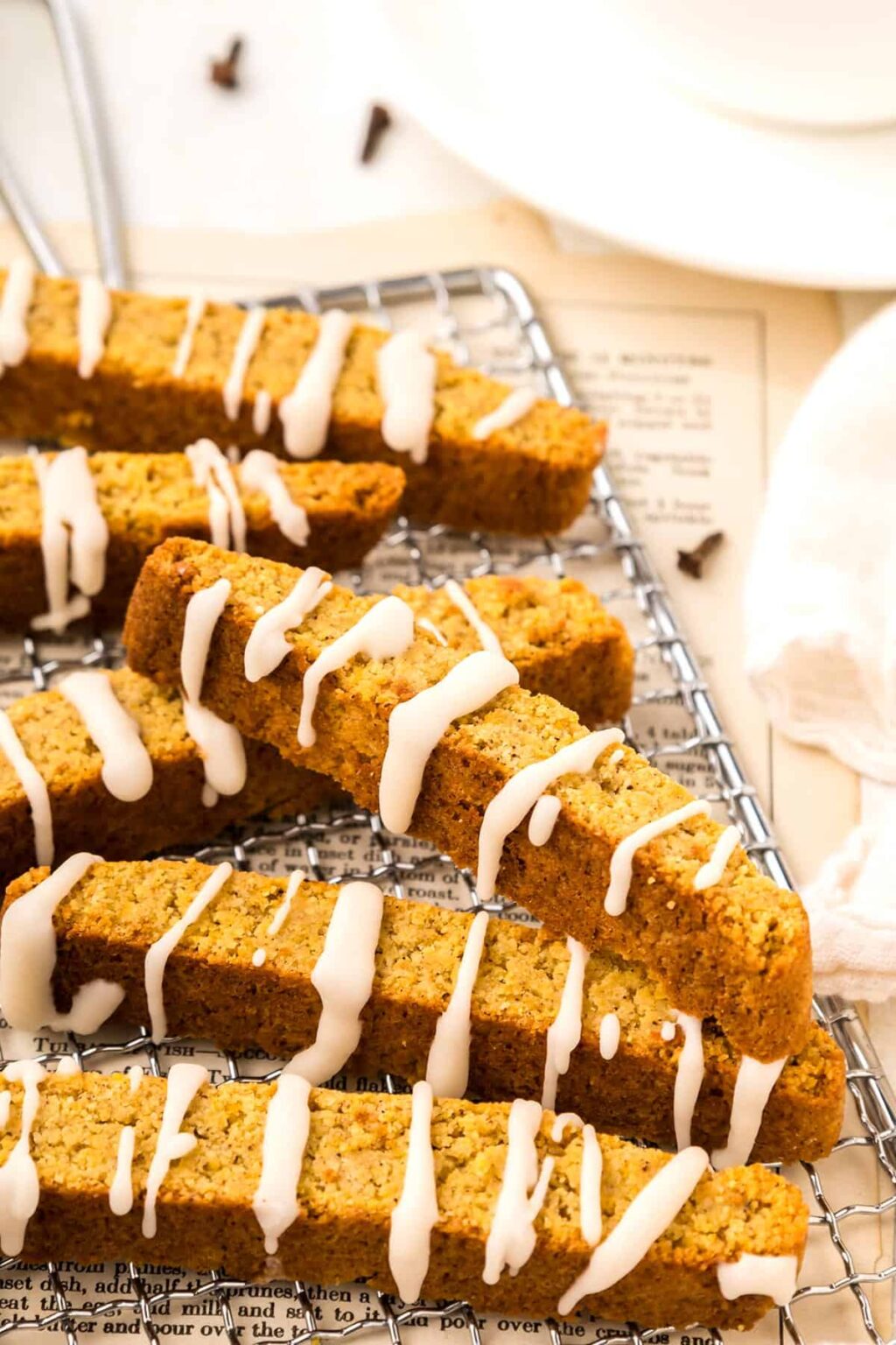 Keto Pumpkin Biscotti