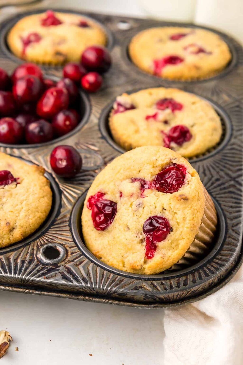 Keto Cranberry Muffins