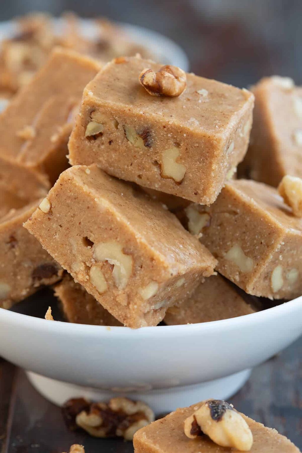 Keto Maple Walnut Fudge