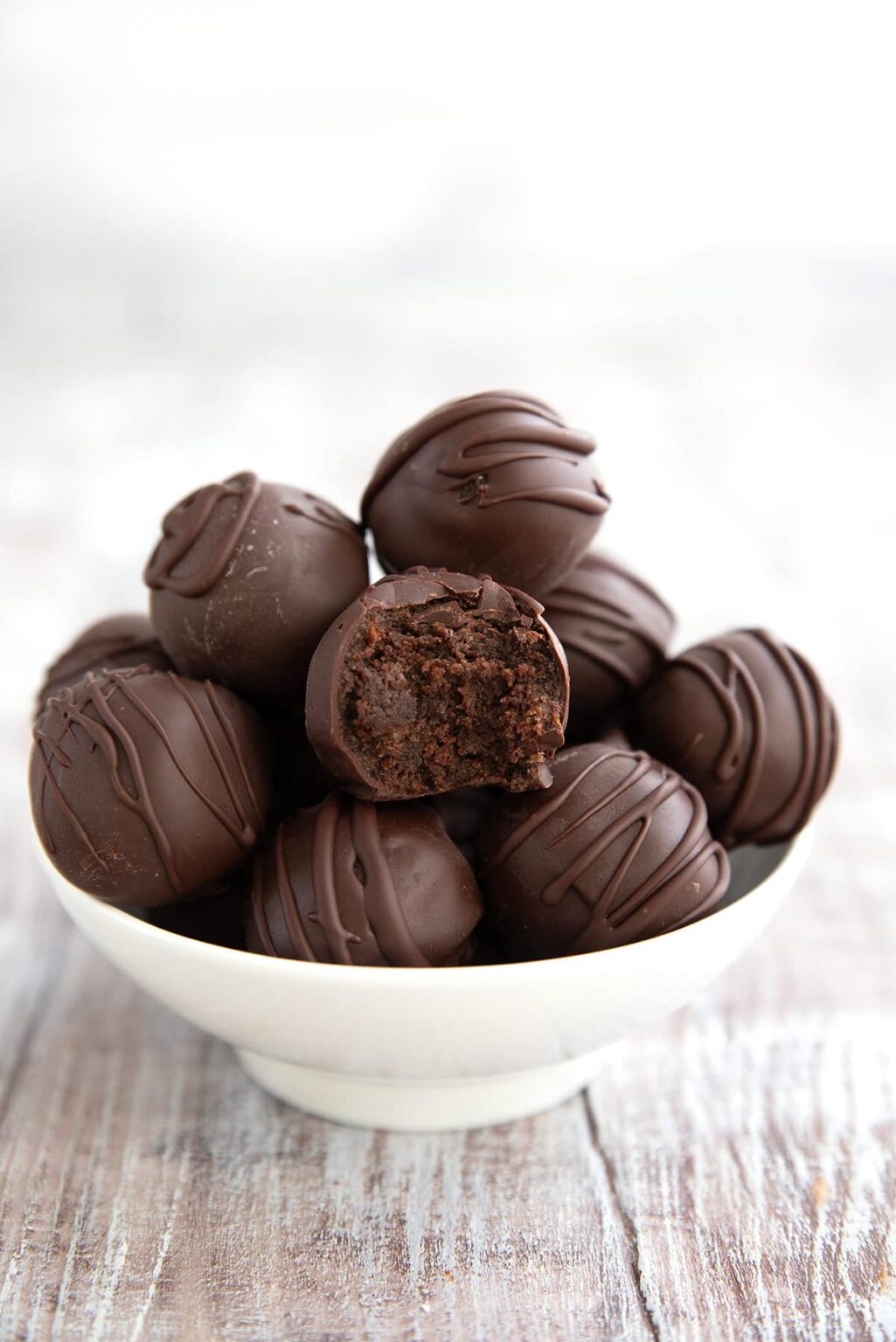 Keto Brownie Batter Truffles