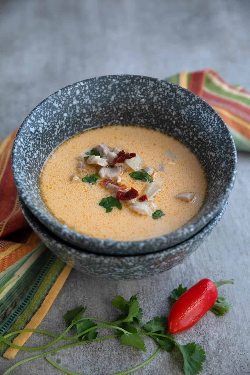 Keto Chipotle Chicken Chowder