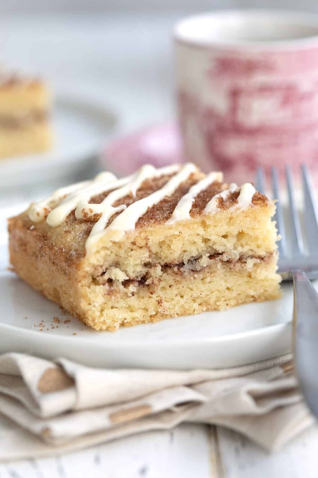 Keto Cinnamon Roll Coffee Cake