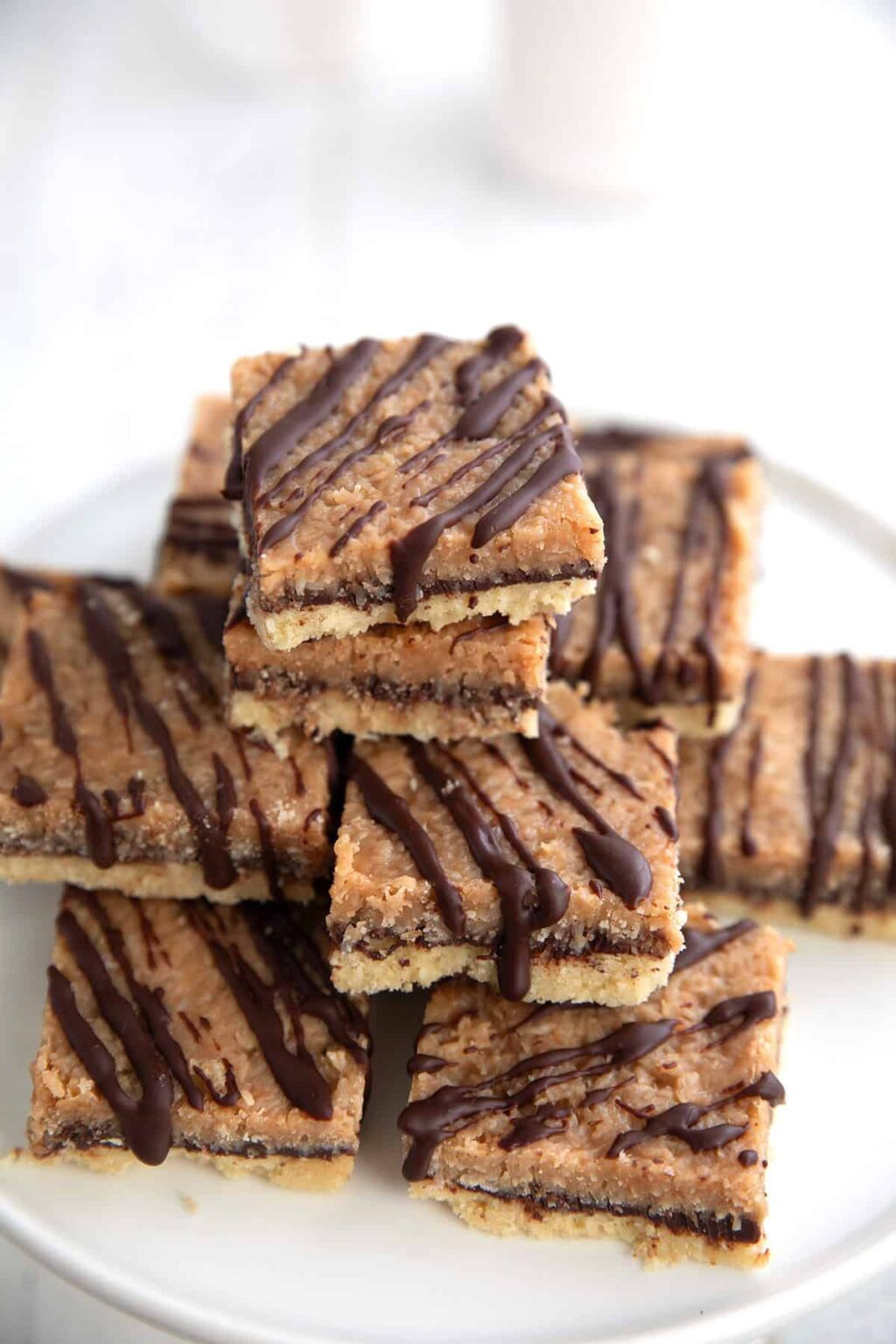 Keto Samoa Cookie Bars – All Day I Dream About Food