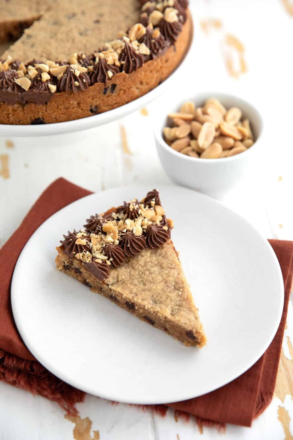 Keto Peanut Butter Cookie Cake