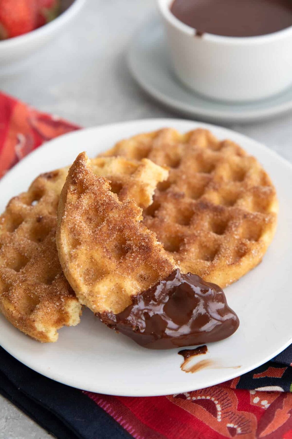 Keto Churro Waffles – All Day I Dream About Food
