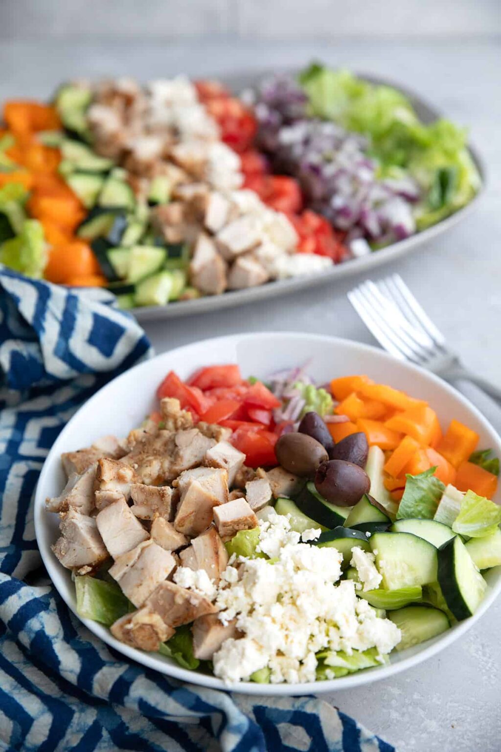 Greek Chicken Salad – All Day I Dream About Food