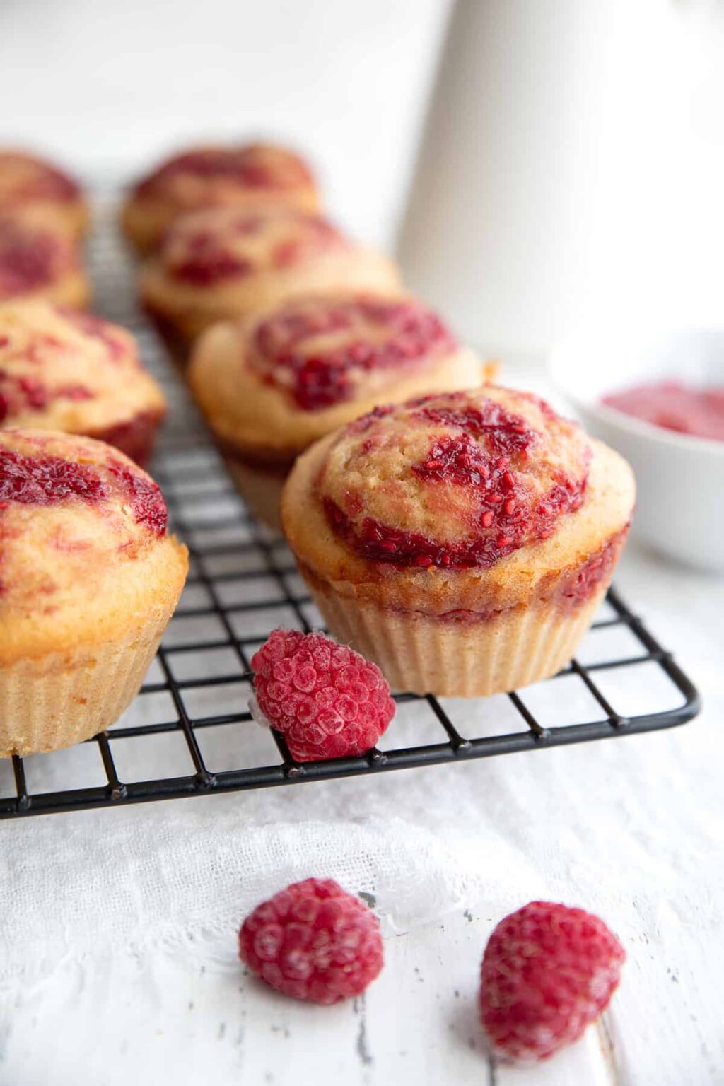 Keto Peanut Butter and Jam Muffins