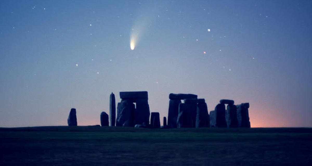 Hale-Bopp, The Great Comet Of 1997 That Flew Close To Earth