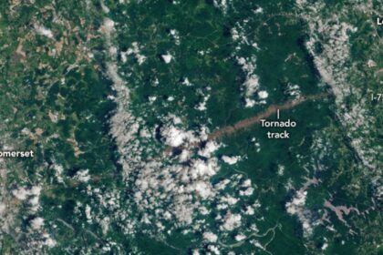 Scar From A Deadly Kentucky Tornado Is Visible From Space