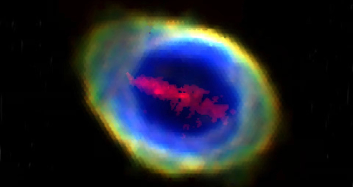 ‘Weird’ Bar-Shaped Cloud Of Iron Found Inside The Ring Nebula