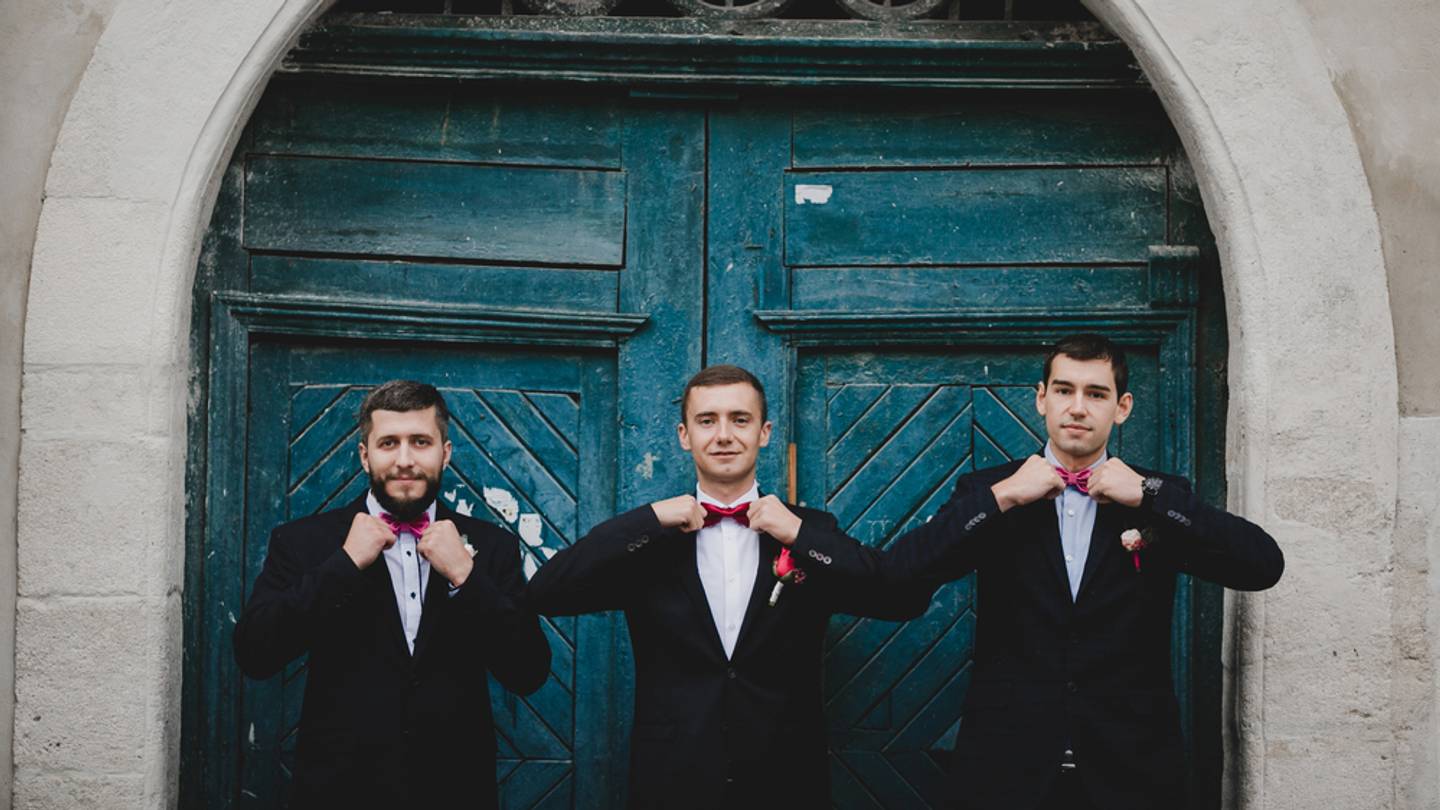 The Disturbing Origins of Groomsmen at a Wedding